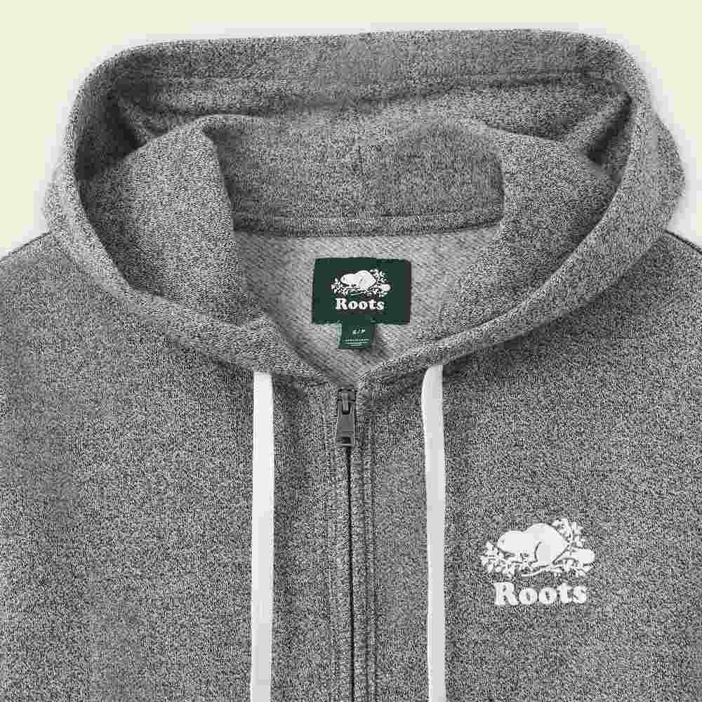 RS代購 Roots全新正品優惠 Roots女裝-絕對經典系列 左胸海狸LOGO連帽外套 滿額贈品牌購物袋-細節圖3