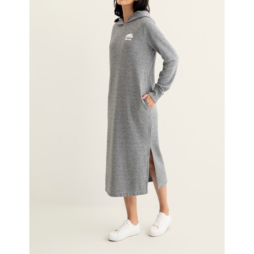 RS代購 Roots全新正品優惠 Roots女裝-絕對經典系列 海狸LOGO連帽洋裝 滿額贈品牌購物袋-細節圖4