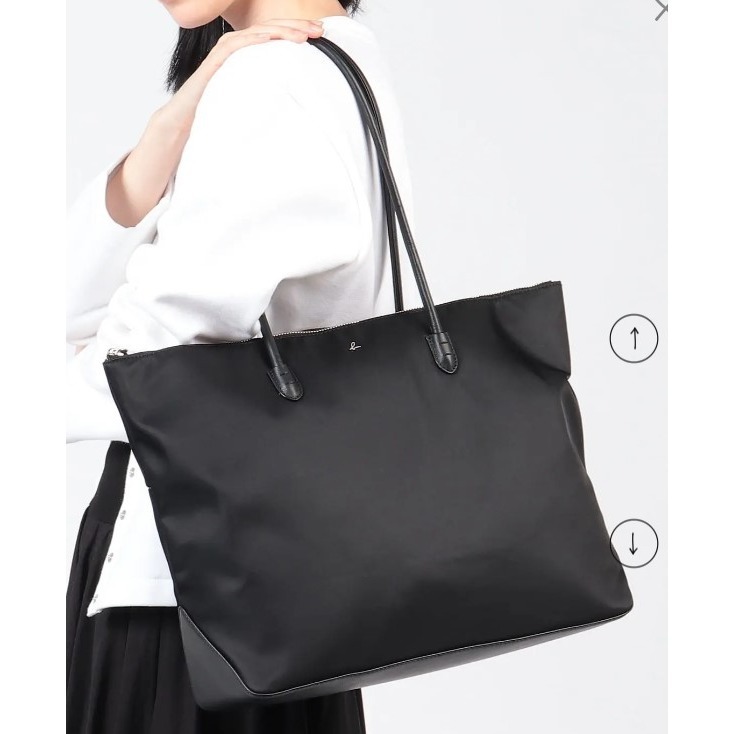RS代購 - Agnes b全新正品優惠 Agnes b配件- 經典尼龍肩背包 贈送品牌袋子-細節圖5