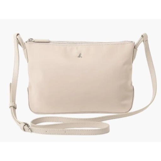 RS代購 - Agnes b全新正品優惠 Agnes b配件-經典尼龍斜背包 贈送品牌袋子-細節圖2