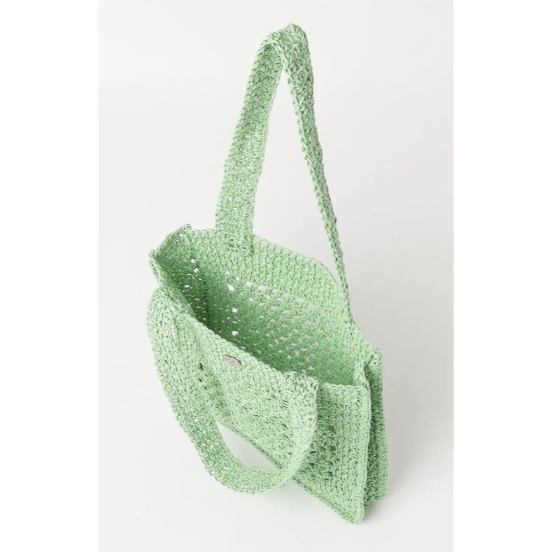 RS代購 - Agnes b全新正品優惠 Agnes b配件-鏤空編織手提包 贈送品牌袋子-細節圖5