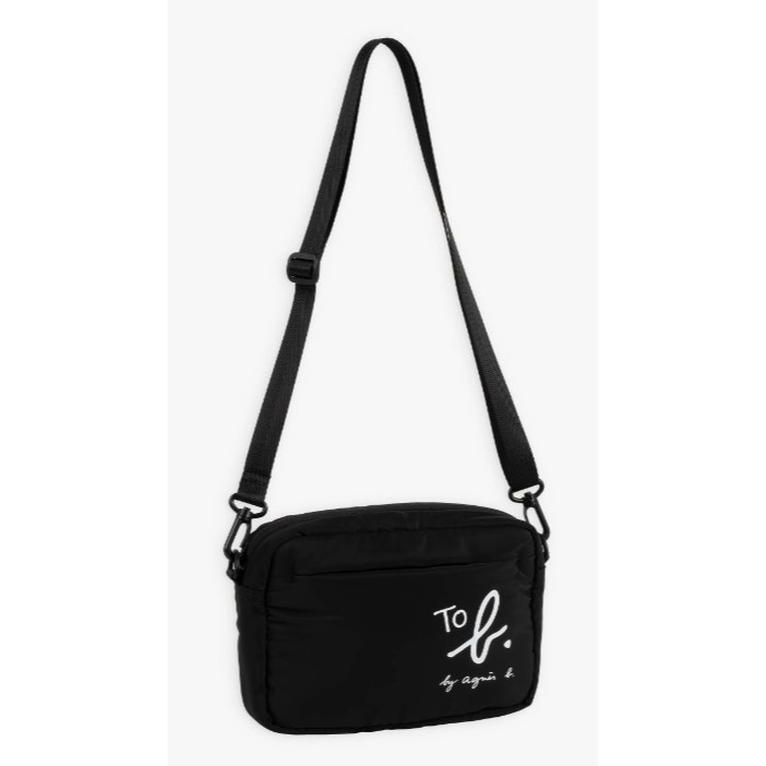 RS代購 - Agnes b全新正品優惠 Agnes b配件-to b.尼龍斜背包 贈送品牌袋子-細節圖5