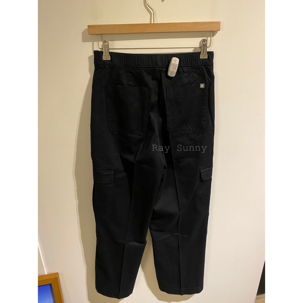 RS代購 Roots全新正品優惠 Roots女裝-舒適生活系列 兩側大口袋有機棉寬褲 滿額贈購物袋-細節圖2