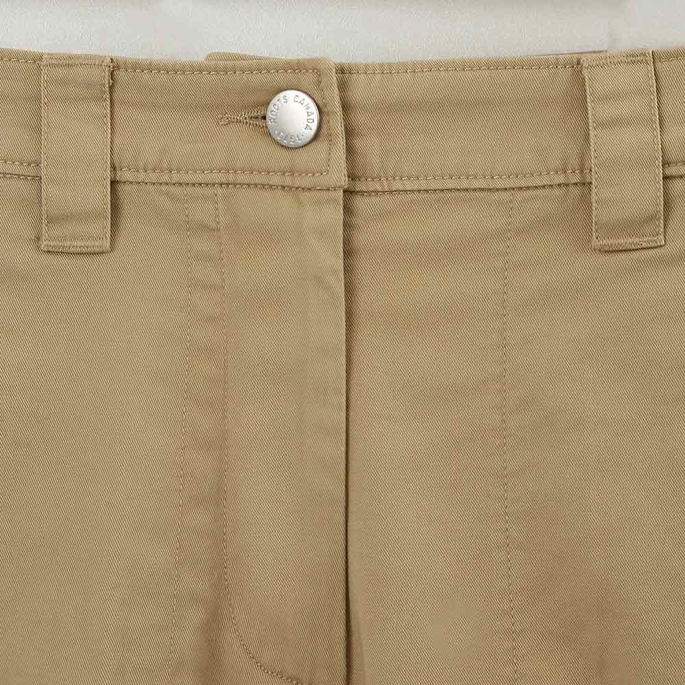 RS代購 Roots全新正品優惠 Roots女裝-舒適生活系列 兩側大口袋有機棉寬褲 滿額贈購物袋-細節圖10