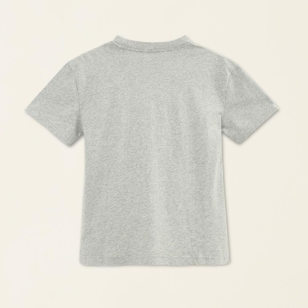 RS代購 Roots全新正品優惠 Roots童裝-舒適生活系列 大口袋文字LOGO有機棉短袖T恤 滿額贈袋子-細節圖2