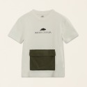 RS代購 Roots全新正品優惠 Roots童裝-舒適生活系列 大口袋文字LOGO有機棉短袖T恤 滿額贈袋子-規格圖8