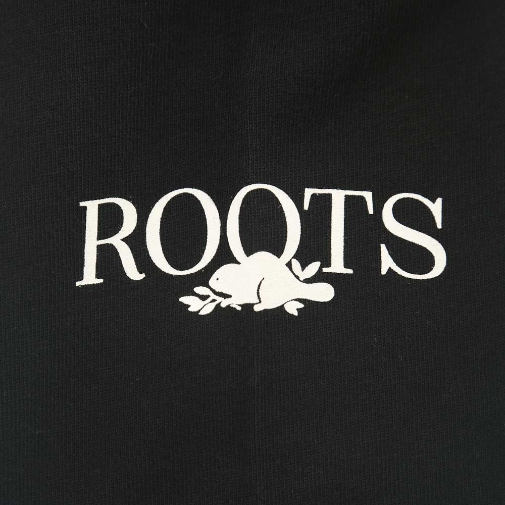 RS代購 Roots全新正品優惠] Roots童裝-舒適生活系列 刺繡海狸文字有機棉縮口長褲 滿額贈袋子-細節圖7