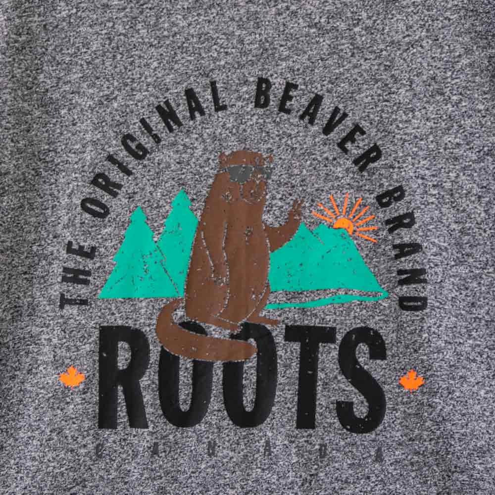 RS代購 Roots全新正品優惠 Roots童裝-動物派對系列 卡通海狸純棉短袖T恤 滿額贈袋子-細節圖7