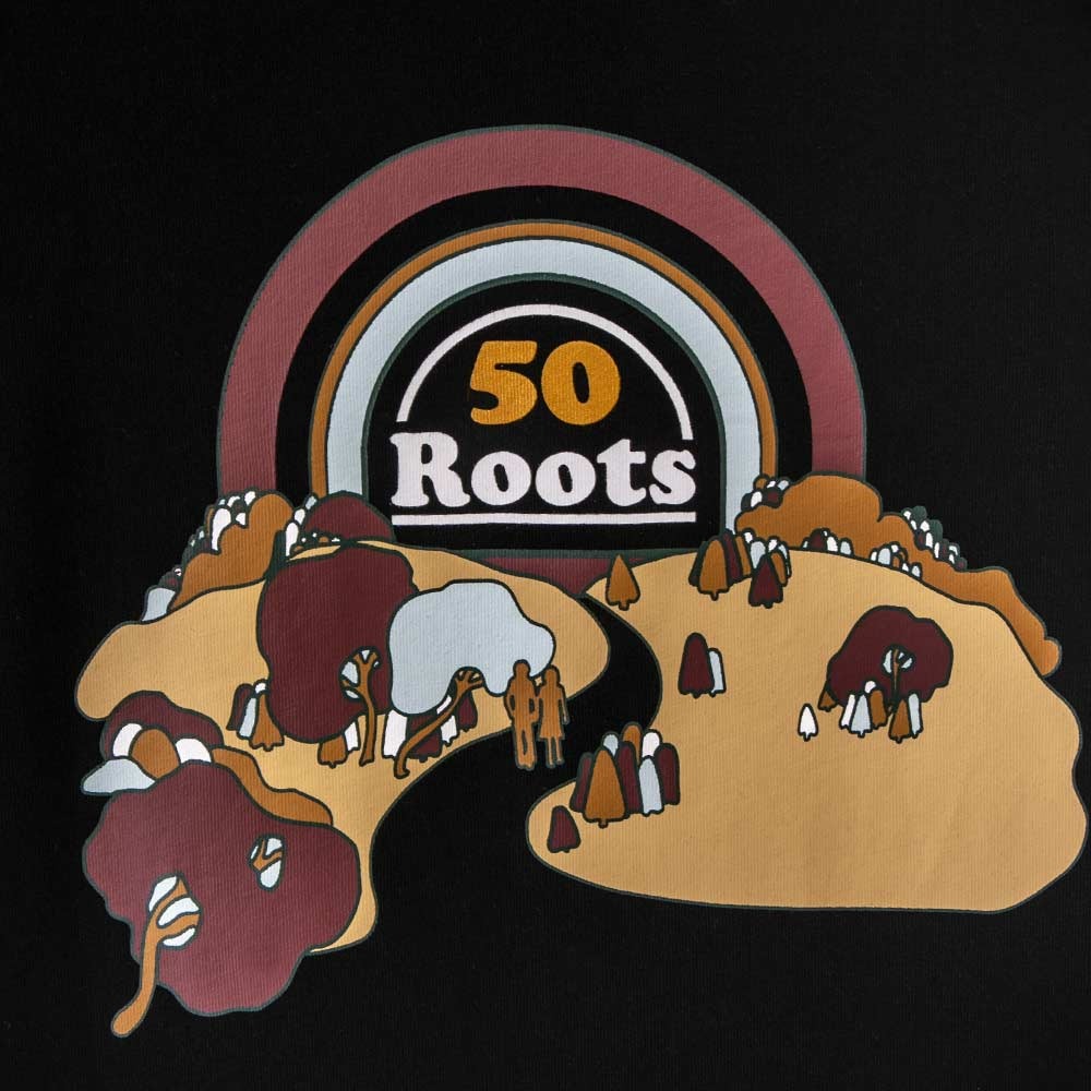 RS代購 Roots全新正品優惠 Roots男裝-#Roots50系列 璀璨50厚磅有機棉短袖T恤滿額贈袋子-細節圖4