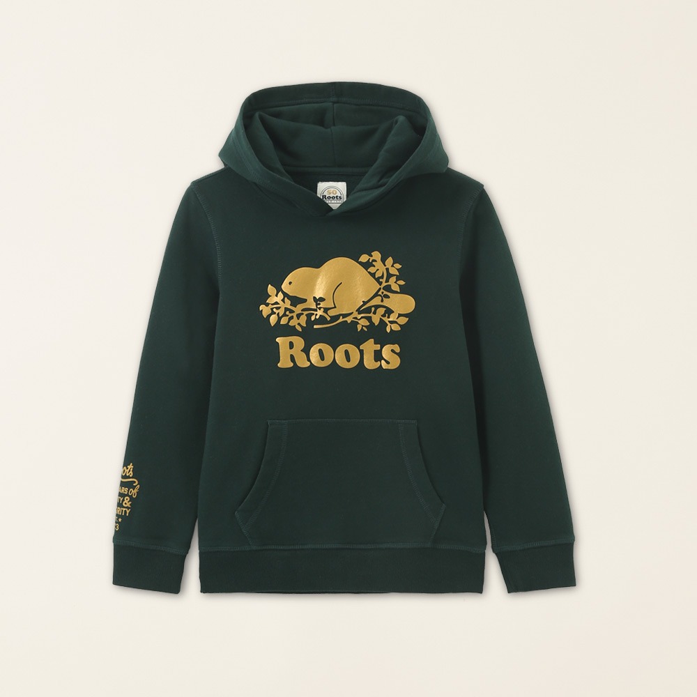 RS代購 Roots全新正品優惠 Roots大童-#Roots50系列 光芒海狸連帽上衣 滿額贈袋子-細節圖5