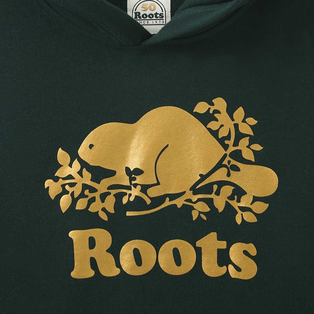 RS代購 Roots全新正品優惠 Roots大童-#Roots50系列 光芒海狸連帽上衣 滿額贈袋子-細節圖7