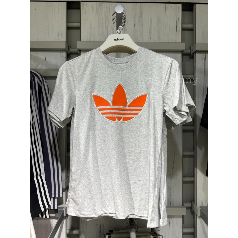 RS代購 愛迪達 正品優惠 ADIDAS女裝-門市新款 三葉草短袖T恤 贈送品牌袋子-細節圖2