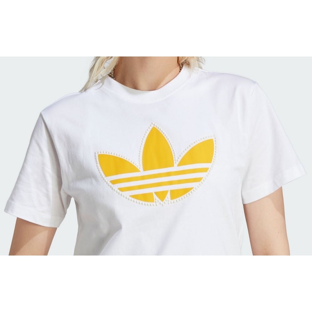 RS代購 愛迪達 正品優惠 ADIDAS女裝-門市新款 三葉草短袖T恤 贈送品牌袋子-細節圖7