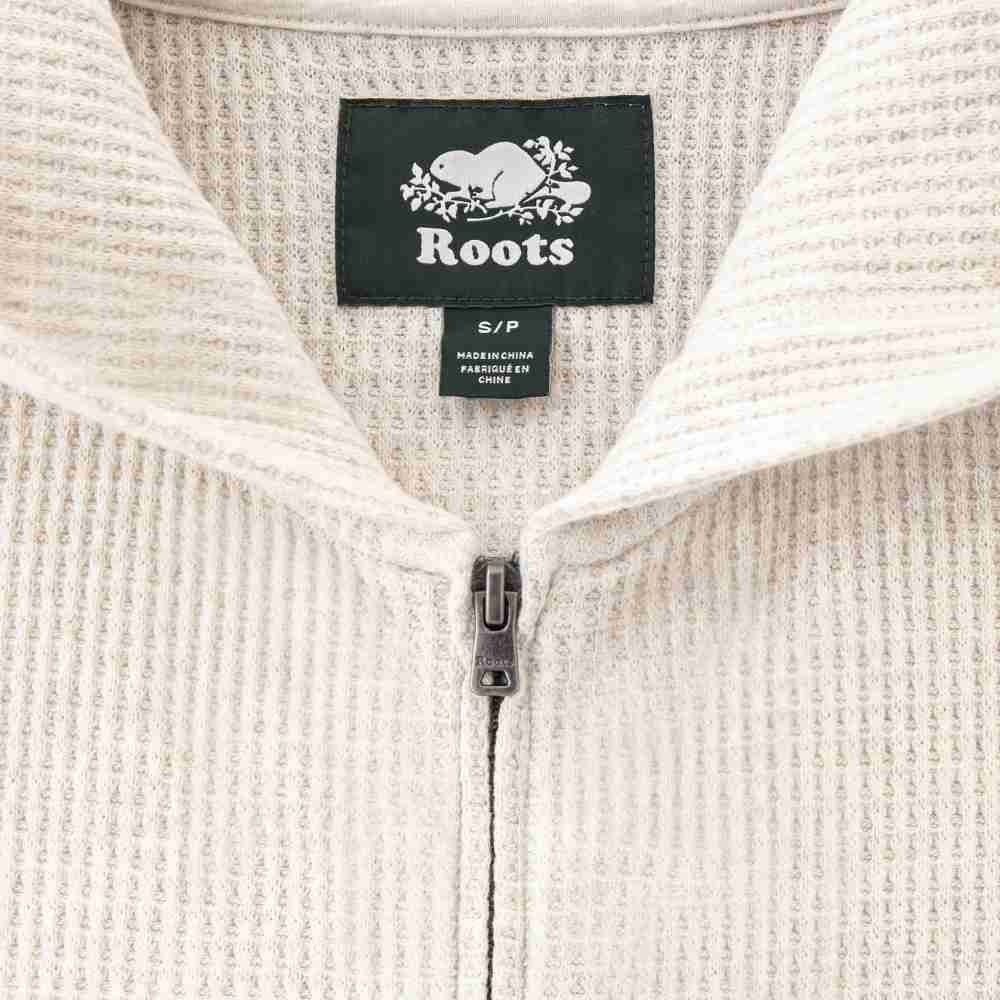 RS代購 Roots全新正品優惠 Roots女裝-率性生活系列 環保材質鬆餅格紋效果連帽外套 滿額贈品牌購物袋-細節圖6