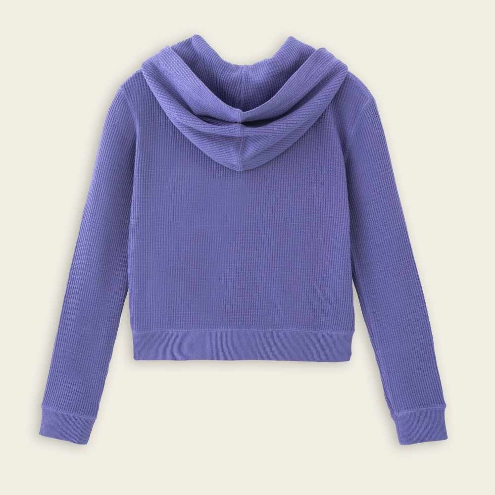 RS代購 Roots全新正品優惠 Roots女裝-率性生活系列 環保材質鬆餅格紋效果連帽外套 滿額贈品牌購物袋-細節圖8