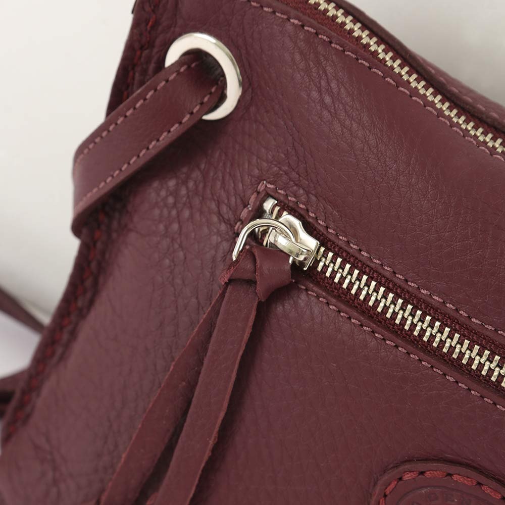 RS代購 Roots全新正品優惠 Roots皮件-Roots艾迪側背包 滿額贈購物袋-細節圖3