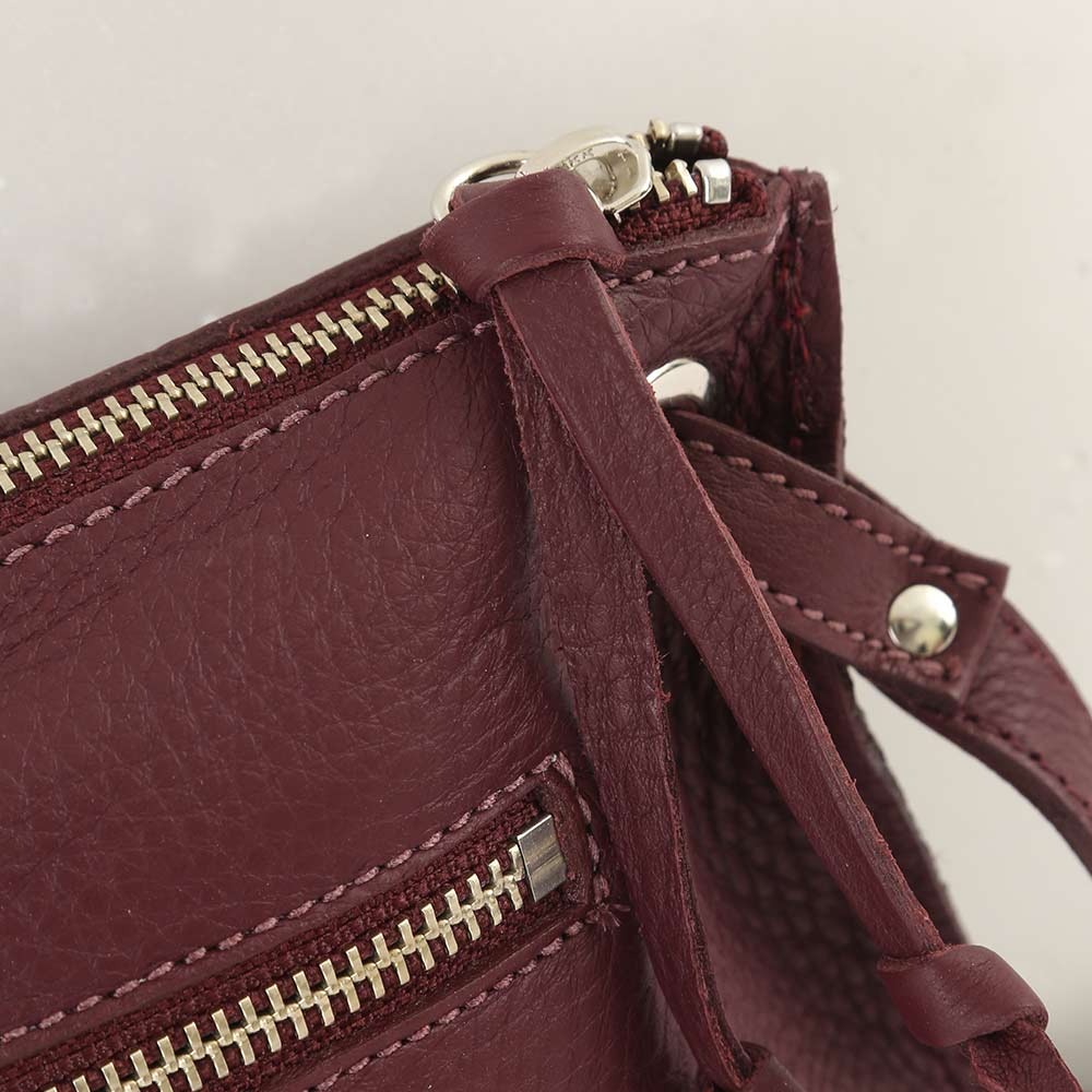 RS代購 Roots全新正品優惠 Roots皮件-Roots艾迪側背包 滿額贈購物袋-細節圖4