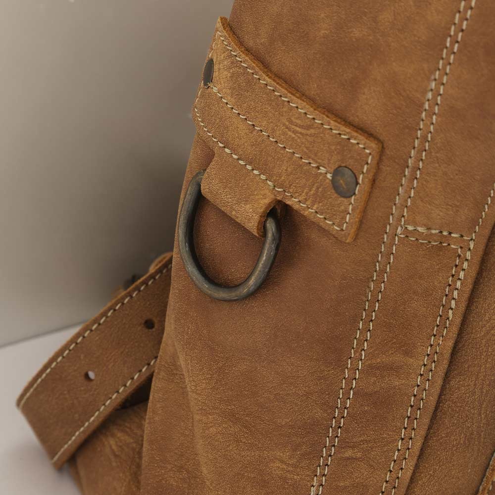 RS代購 Roots全新正品優惠 Roots皮件-Roots學生後背包 滿額贈購物袋-細節圖4