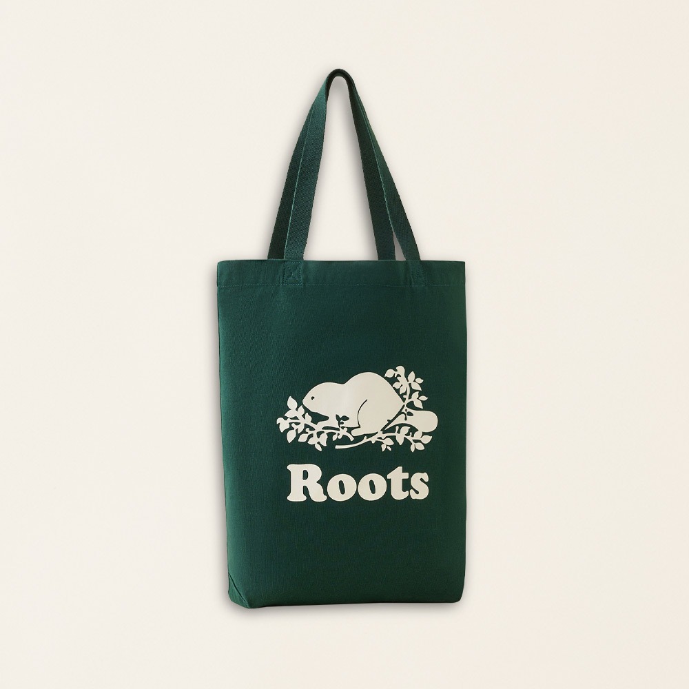 RS代購 Roots全新正品優惠 Roots配件-絕對經典系列 海狸LOGO托特帆布包 滿額贈購物袋-細節圖6