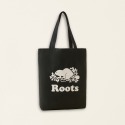 RS代購 Roots全新正品優惠 Roots配件-絕對經典系列 海狸LOGO托特帆布包 滿額贈購物袋-規格圖9