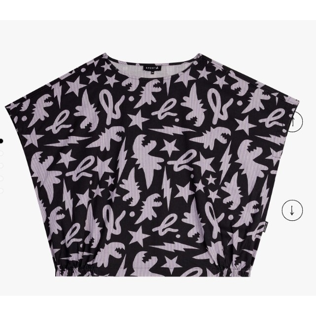 RS代購 - Sport b 全新正品優惠 女裝 Sport b. -Dino恐龍 圖案印花短袖襯衫 贈品牌袋子-細節圖2