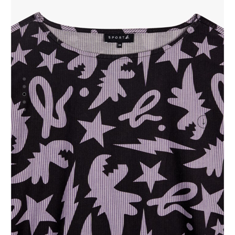 RS代購 - Sport b 全新正品優惠 女裝 Sport b. -Dino恐龍 圖案印花短袖襯衫 贈品牌袋子-細節圖4