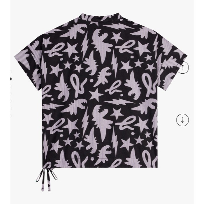 RS代購 - Sport b 全新正品優惠 女裝 Sport b. - Dino恐龍 圖案印花短袖襯衫 贈品牌袋子-細節圖3