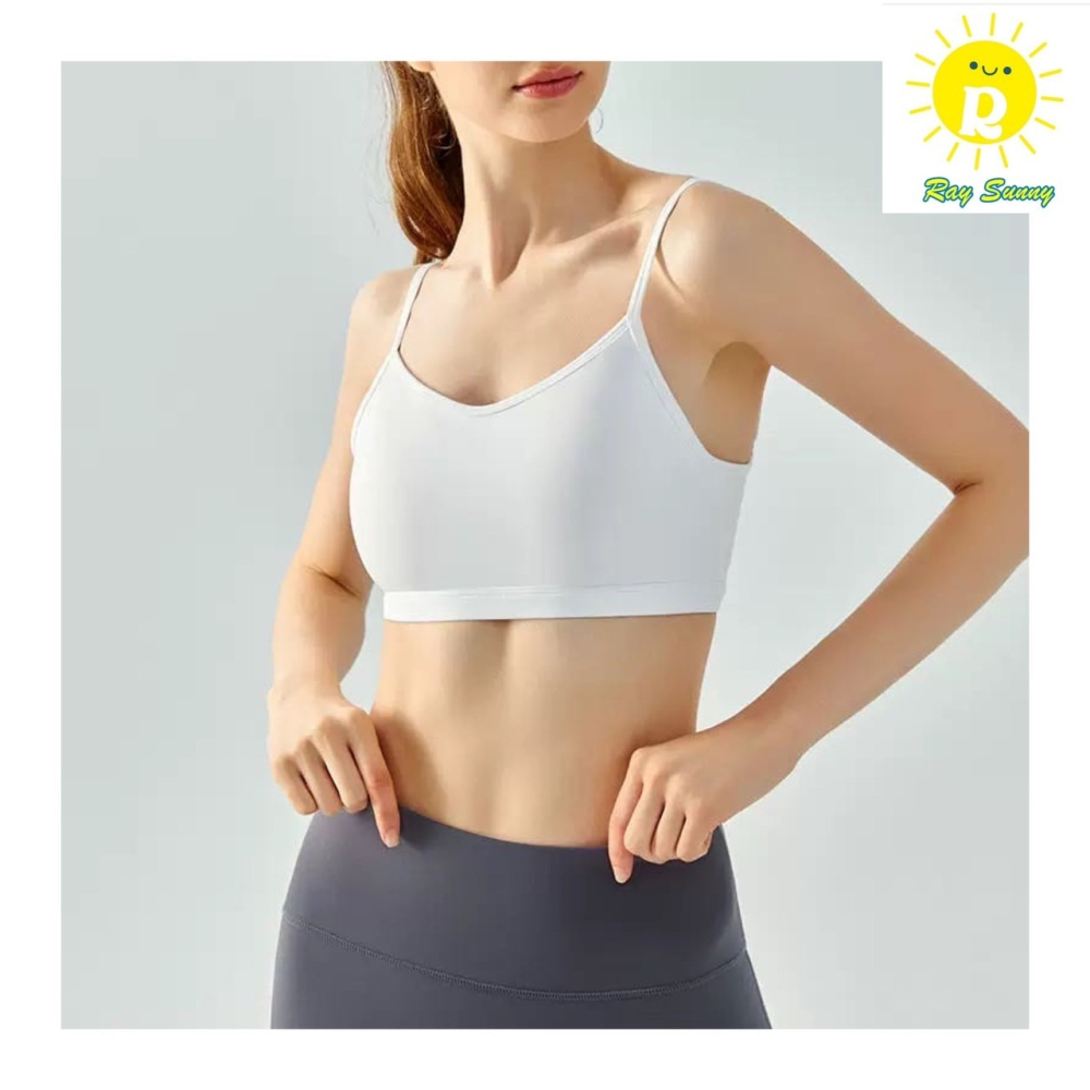 早秋新品預購 RaySunny女裝 - 水滴式固定杯運動內衣 背後簍空內衣 不跑杯內衣 美背內衣 滿額贈購物袋-細節圖2
