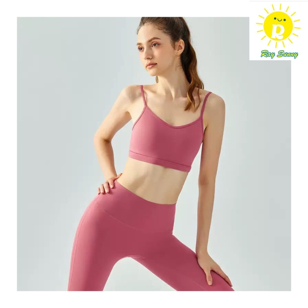 早秋新品預購 RaySunny女裝 - 水滴式固定杯運動內衣 背後簍空內衣 不跑杯內衣 美背內衣 滿額贈購物袋-細節圖4