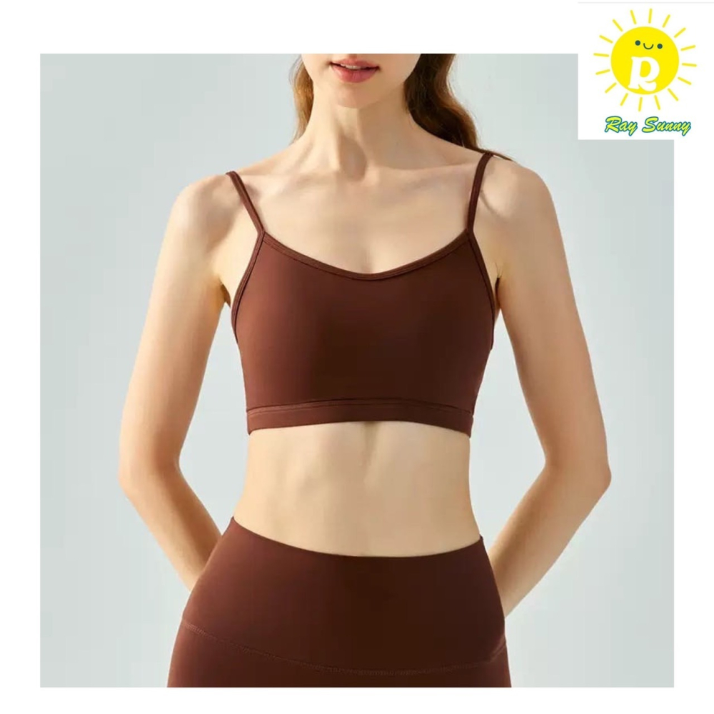 早秋新品預購 RaySunny女裝 - 水滴式固定杯運動內衣 背後簍空內衣 不跑杯內衣 美背內衣 滿額贈購物袋-細節圖8