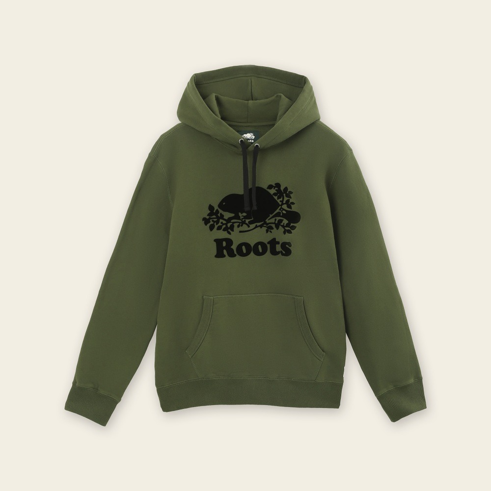 RS代購 Roots專櫃全新正品優惠 Roots男裝-絕對經典系列 海狸LOGO刷毛布連帽上衣 滿額贈送品牌袋-細節圖5