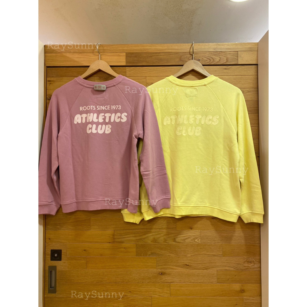 RS代購 Roots專櫃全新正品優惠 Roots女裝-復古翻玩系列 文字設計有機棉圓領上衣 滿額贈送品牌袋-細節圖2