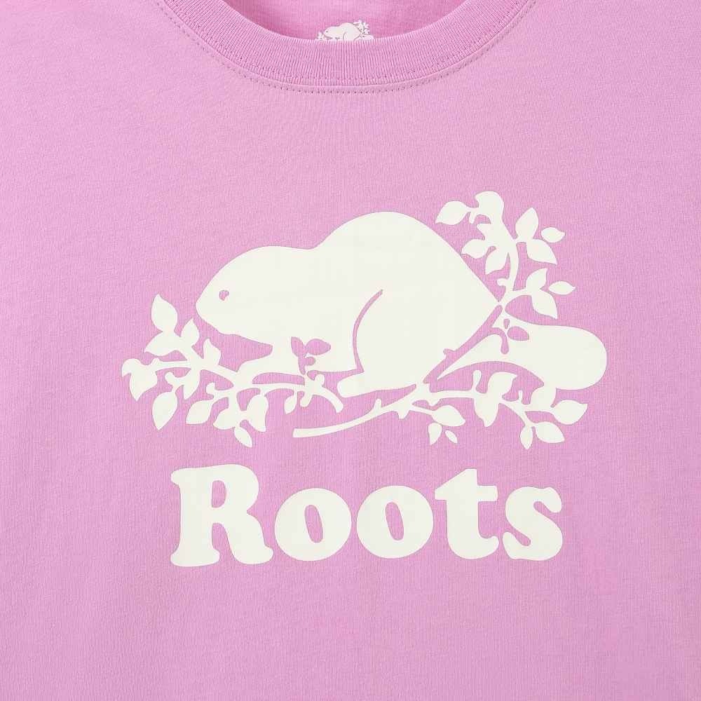RS代購 Roots全新正品優惠 Roots童裝-絕對經典系列 海狸LOGO有機棉長袖上衣 滿額贈送袋子-細節圖7