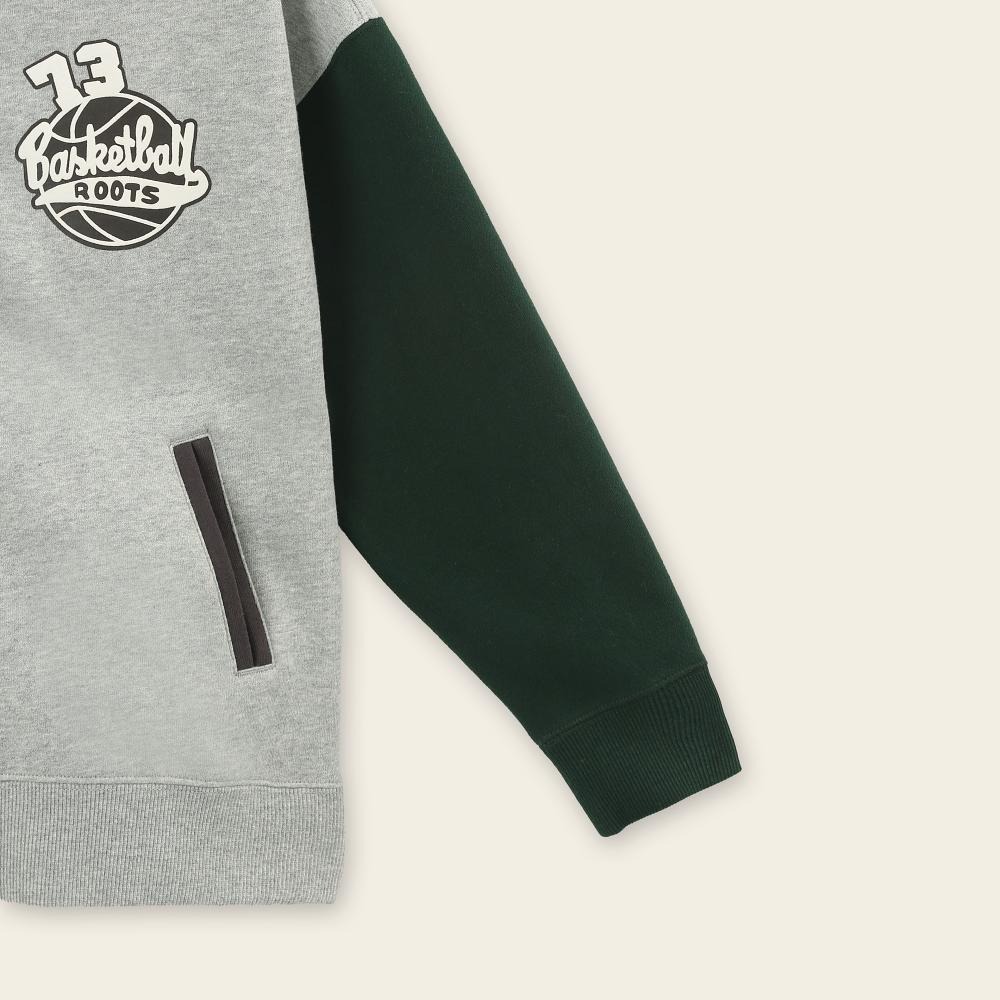 RS代購 Roots全新正品優惠 Roots童裝-復古翻玩系列 草寫LOGO連帽外套 滿額贈送袋子-細節圖3