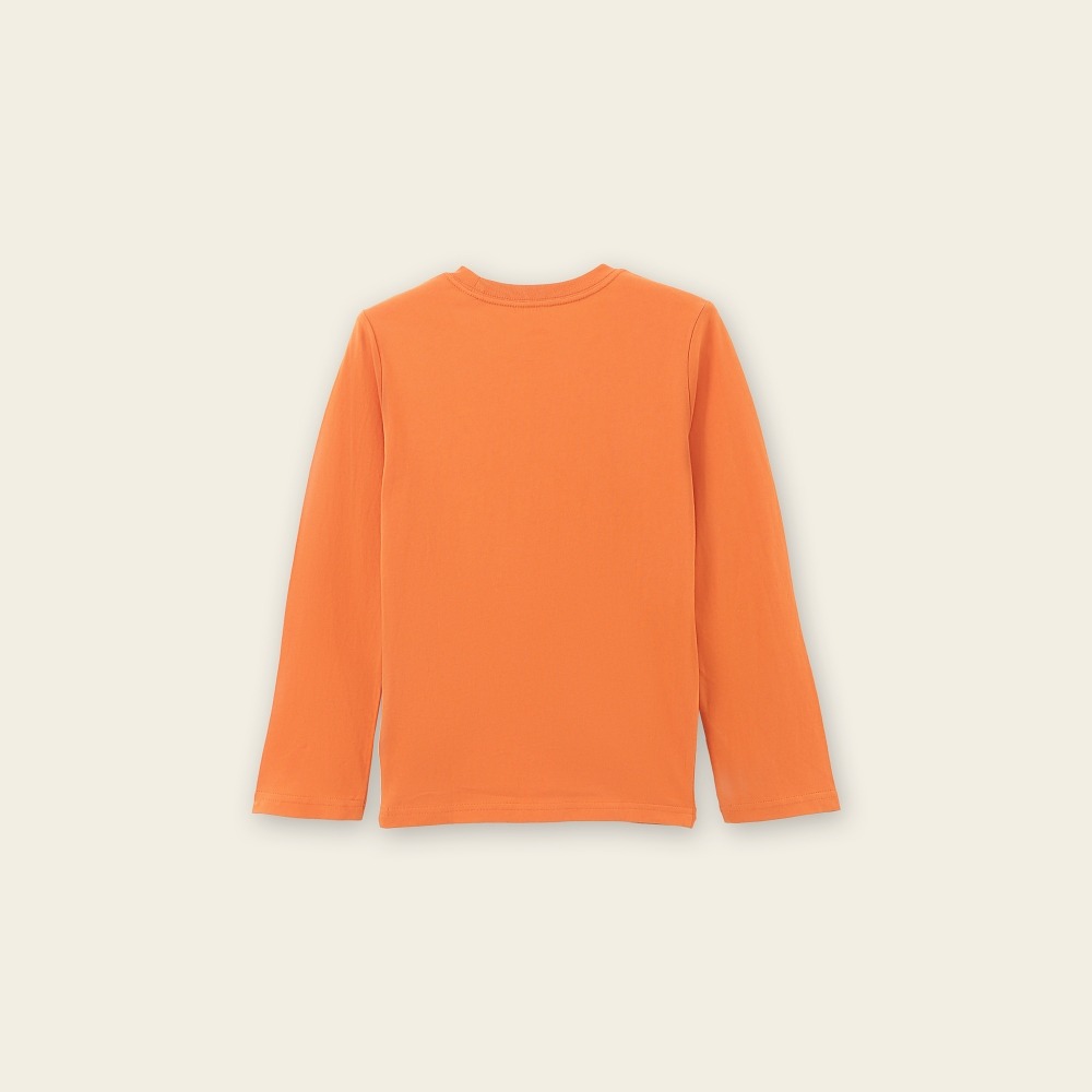 RS代購 Roots全新正品優惠 Roots童裝-復古翻玩系列 草寫文字長袖上衣 滿額贈送袋子-細節圖6