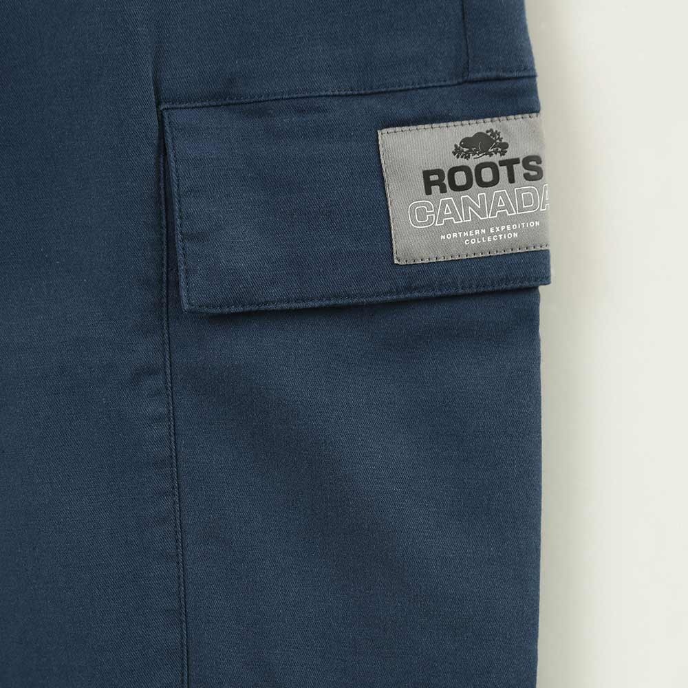 RS代購 Roots全新正品優惠 Roots男裝-城市旅者系列 文字LOGO口袋設計休閒工作褲 滿額贈購物袋-細節圖5