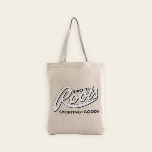 RS代購 Roots專櫃全新正品優惠Roots配件-復古翻玩系列 草寫文字托特包 滿額贈送袋子
