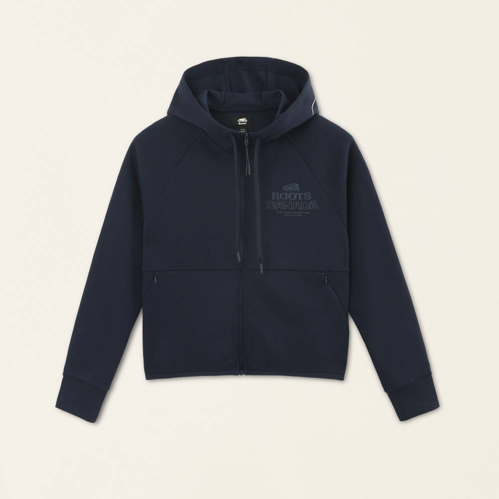 RS代購 Roots專櫃全新正品優惠Roots女裝-城市旅者系列 LOGO設計雙面布連帽外套 滿額贈送袋子-細節圖7