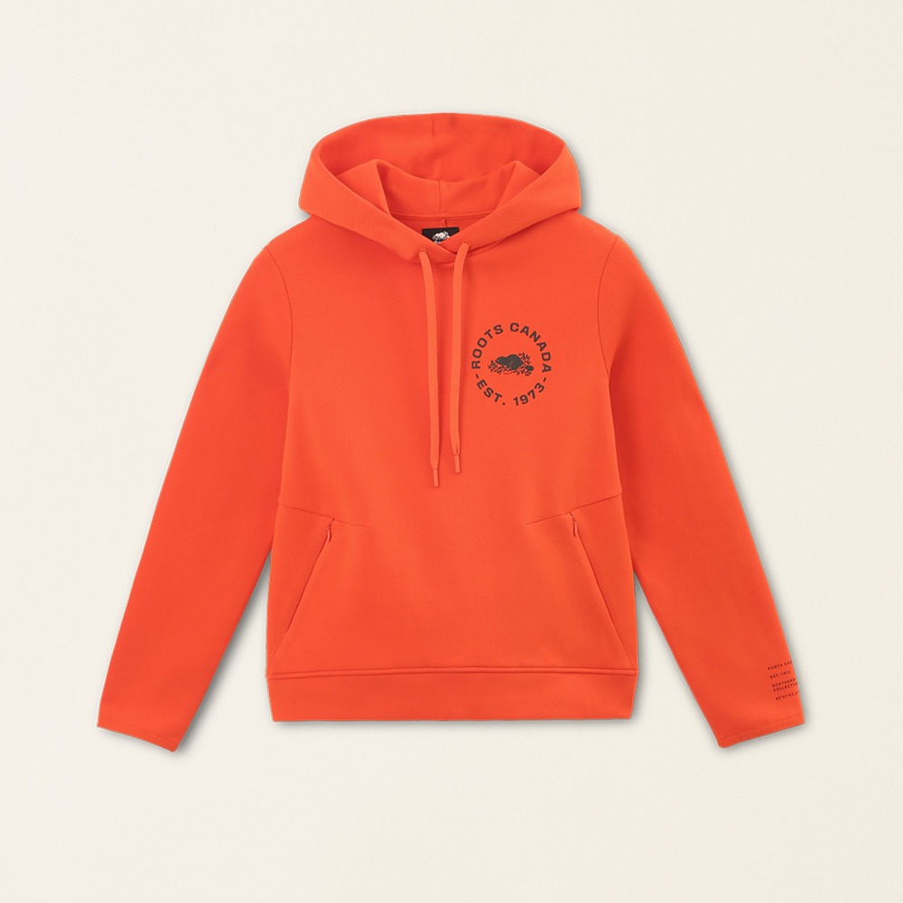 RS代購 Roots專櫃全新正品優惠Roots 女裝-城市旅者系列 環型LOGO雙面布連帽上衣 滿額贈送袋子-細節圖5