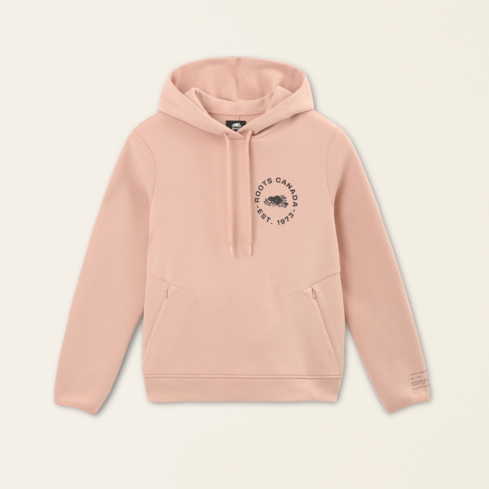RS代購 Roots專櫃全新正品優惠Roots 女裝-城市旅者系列 環型LOGO雙面布連帽上衣 滿額贈送袋子-細節圖7