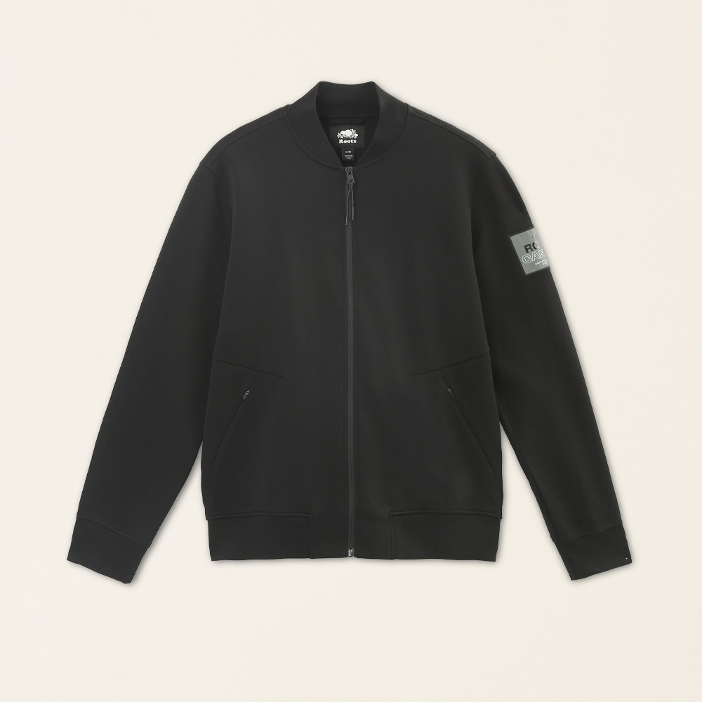 RS代購 Roots專櫃全新正品優惠Roots男裝-城市旅者系列 文字LOGO雙面布棒球外套 滿額贈送袋子-細節圖3