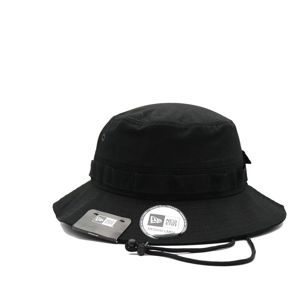 RS代購 NEW ERA NEW ERA配件-NEW ERA 男女 探險帽 基本款全黑 NE13090091-細節圖3