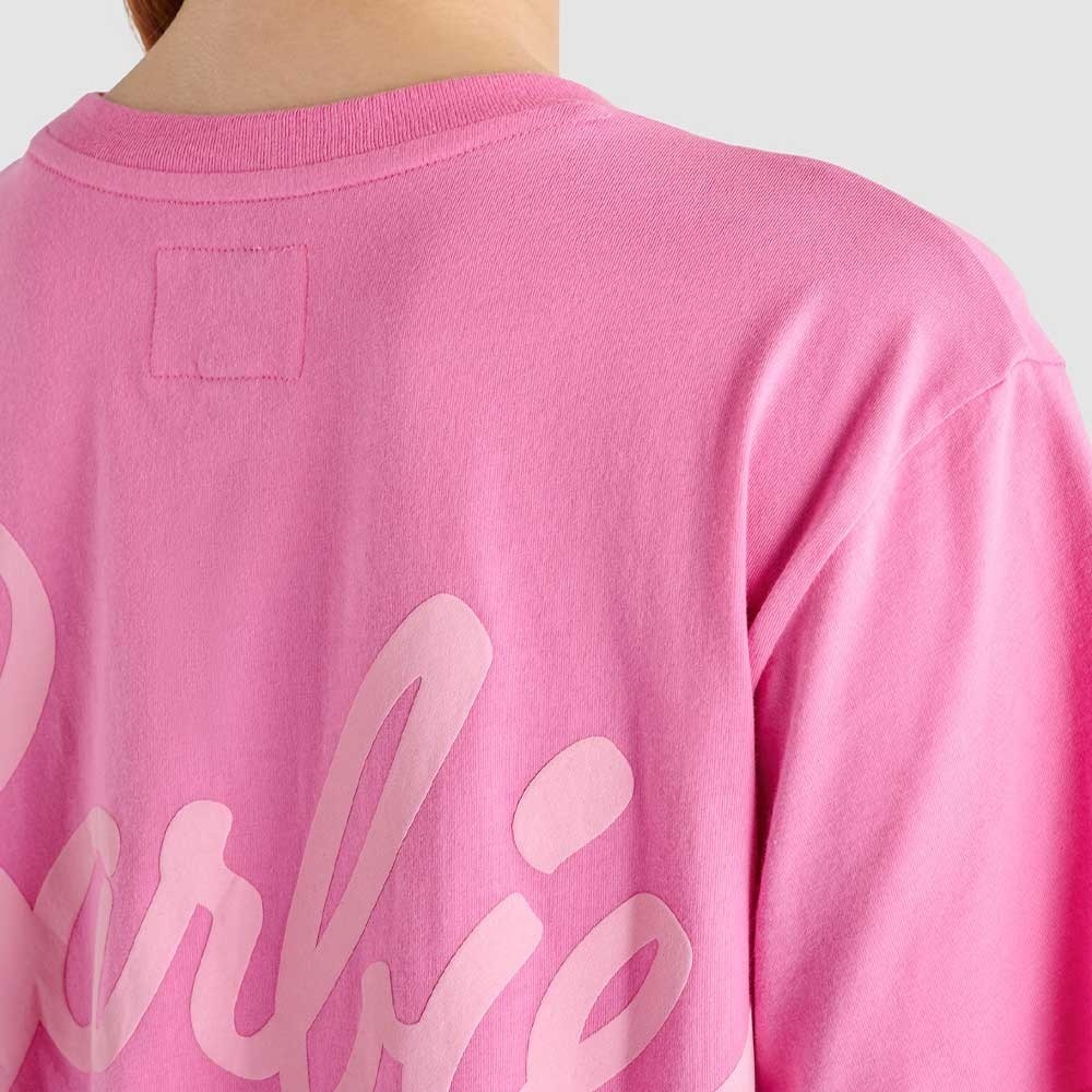 RS代購 Roots專櫃全新正品優惠Roots女裝-BARBIE™ X Roots聯名系列 品牌文字寬版 滿額贈袋子-細節圖7