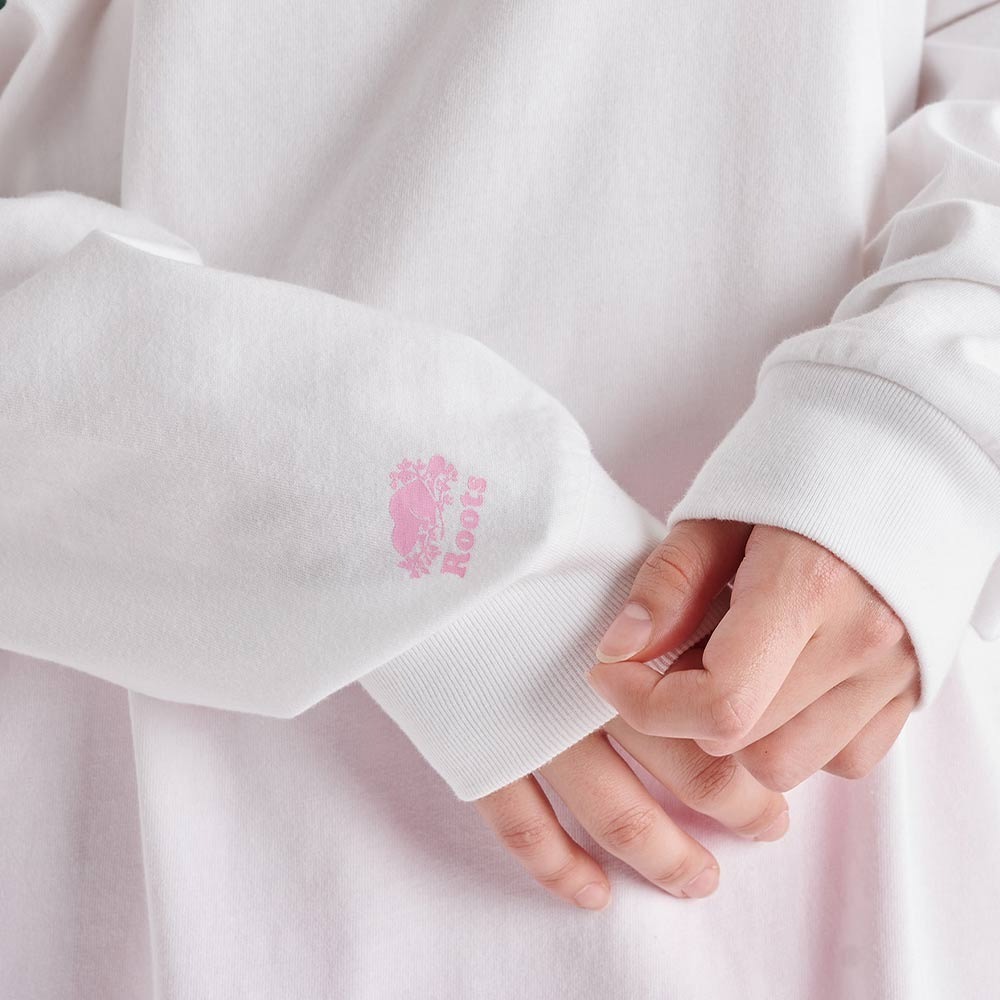 RS代購 Roots專櫃全新正品優惠Roots女裝-BARBIE™ X Roots聯名系列 文字設計有機 滿額贈袋子-細節圖5