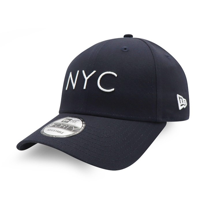 RS代購 NEW ERA全新正品 NEW ERA 男女- 9FORTY NOS NYC 深藍 NE13368508-細節圖2