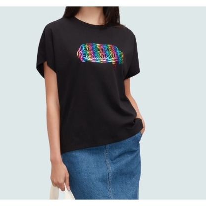 RS代購 - Sport b 全新正品優惠 Sport b.女裝- Sport b. 圖案T恤 贈品牌袋子-細節圖7