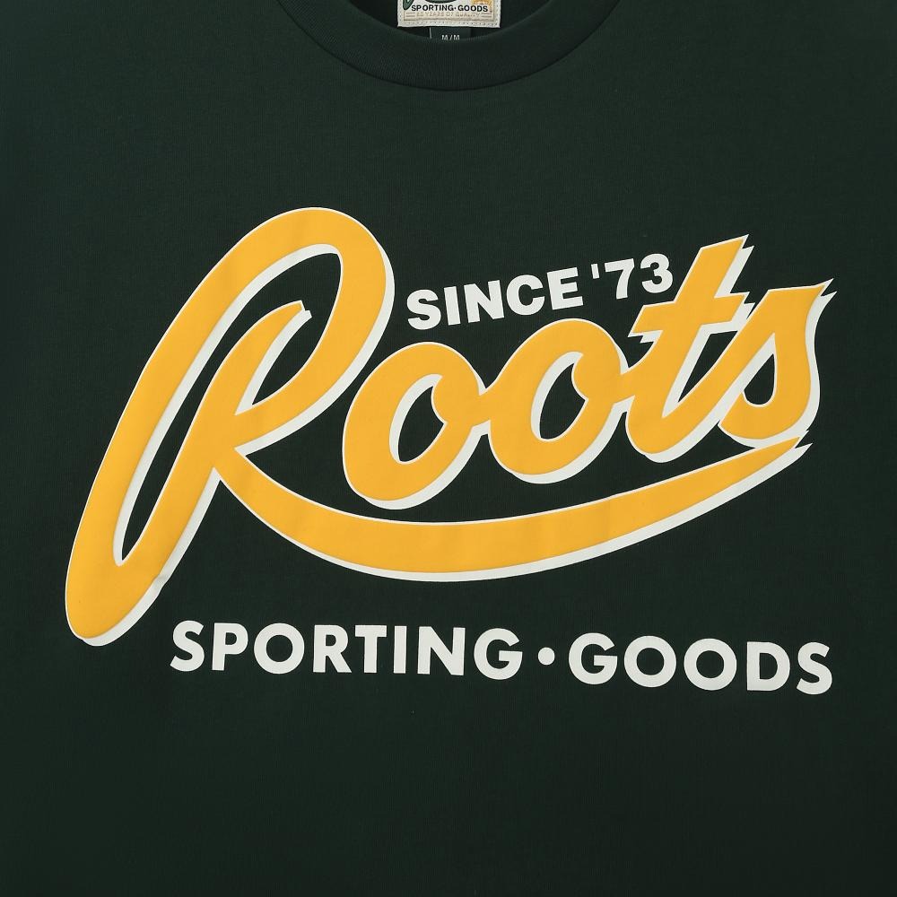 RS代購 Roots專櫃全新正品優惠Roots男裝-率性生活系列 草寫文字厚磅短袖T恤 滿額贈送袋子-細節圖3