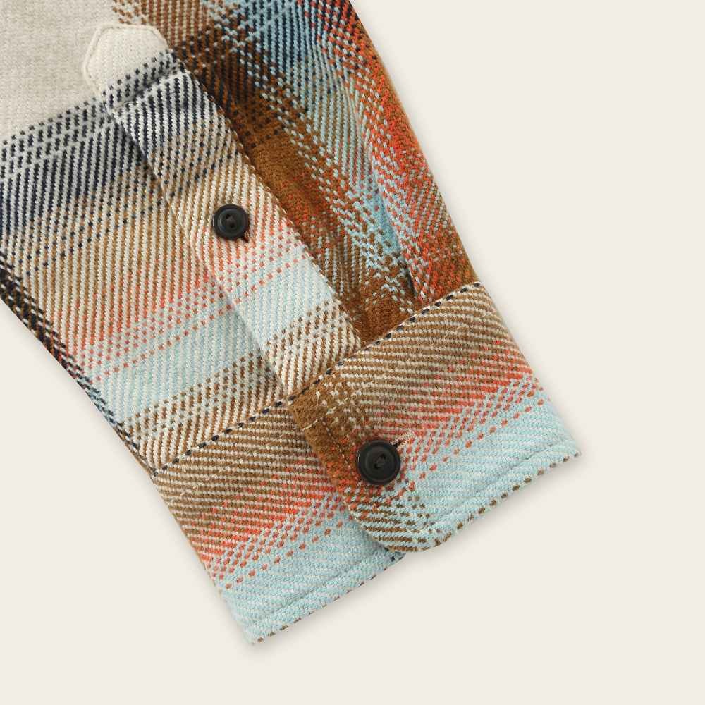 RS代購 Roots專櫃全新正品優惠Roots男裝-率性生活系列 有機棉格紋長袖襯衫 滿額贈送袋子-細節圖4