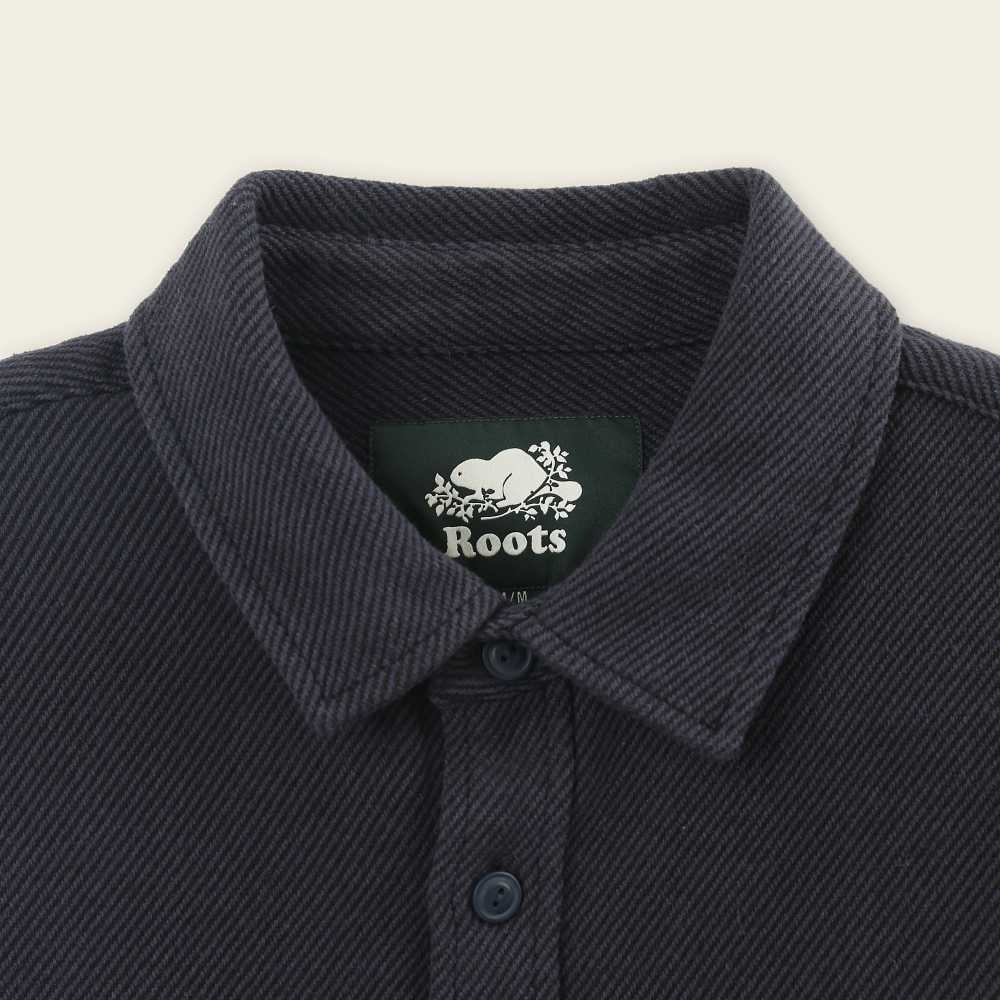 RS代購 Roots專櫃全新正品優惠Roots男裝-率性生活系列 有機棉格紋長袖襯衫 滿額贈送袋子-細節圖7