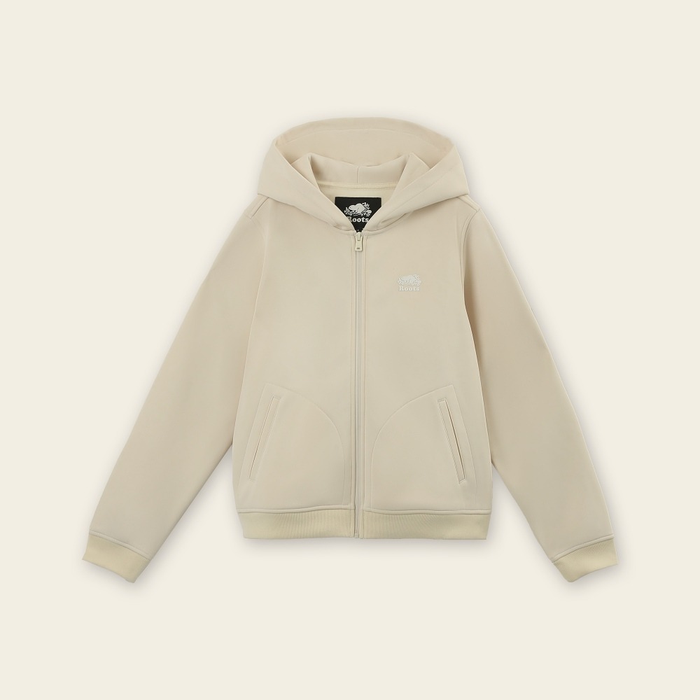 RS代購 Roots專櫃全新正品優惠Roots女裝-率性生活系列 左胸海狸短版連帽外套 滿額贈送袋子-細節圖4